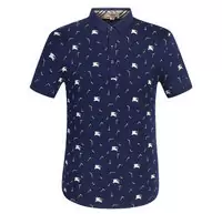 nouveaux t shirts burberry multicolors manches courtes sauter cheval blue